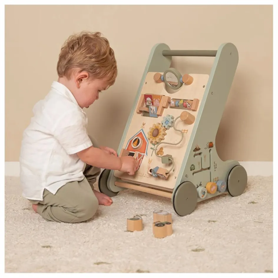 Little Dutch Porteurs, Trotteurs|Porteurs Et Trotteurs*Chariot de marche FSC - Little Farm