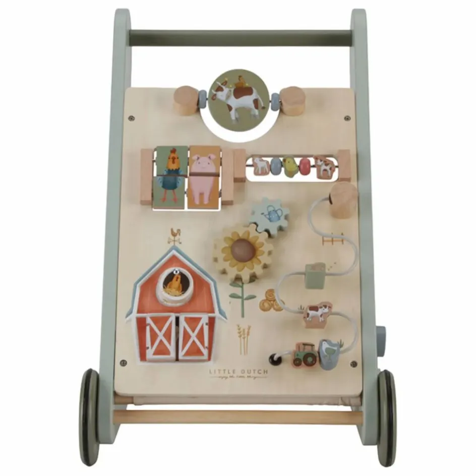 Little Dutch Porteurs, Trotteurs|Porteurs Et Trotteurs*Chariot de marche FSC - Little Farm