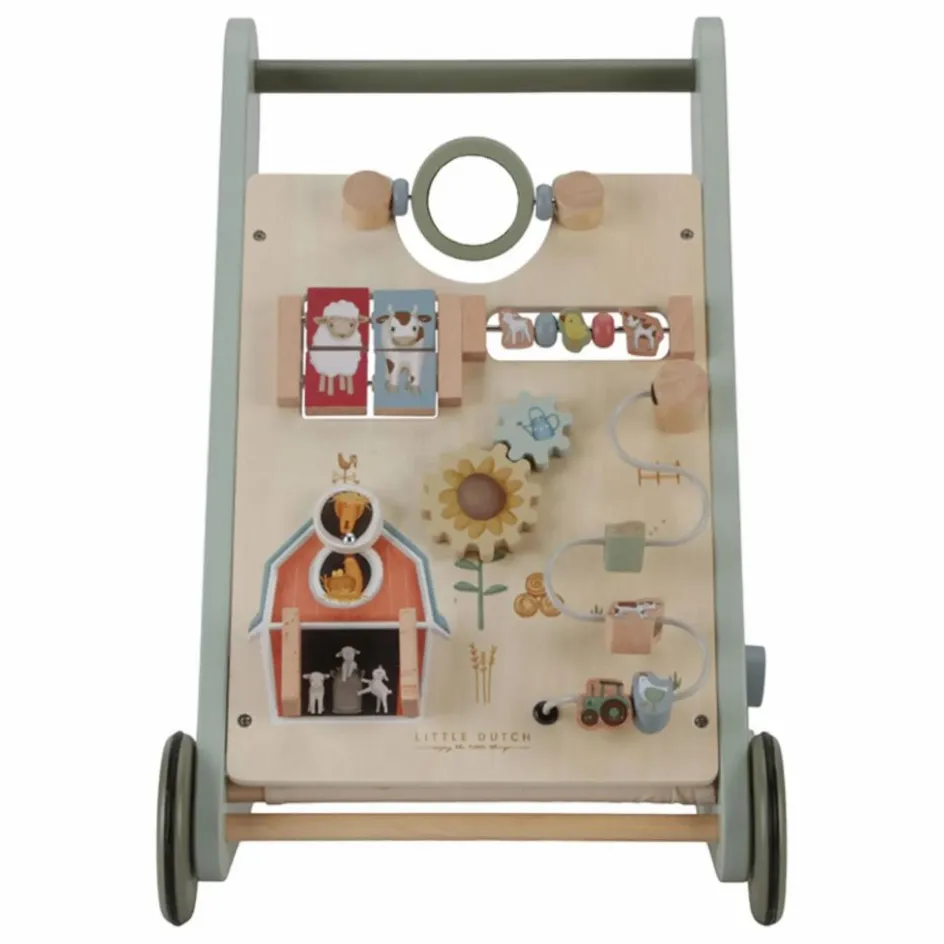 Little Dutch Porteurs, Trotteurs|Porteurs Et Trotteurs*Chariot de marche FSC - Little Farm
