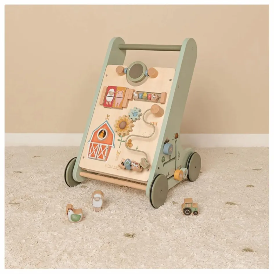 Little Dutch Porteurs, Trotteurs|Porteurs Et Trotteurs*Chariot de marche FSC - Little Farm