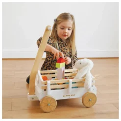 Le Toy Van Porteurs, Trotteurs|Porteurs Et Trotteurs*Chariot en bois à tirer