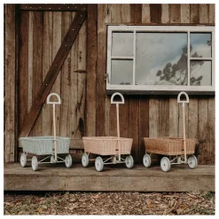 Olli Ella Chariot en rotin|Enfant Rangements|Patères, Paniers Enfant