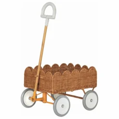 Sale Olli Ella Chariot en rotin Petal Naturel
