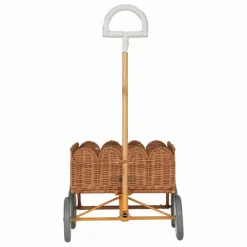 Sale Olli Ella Chariot en rotin Petal Naturel