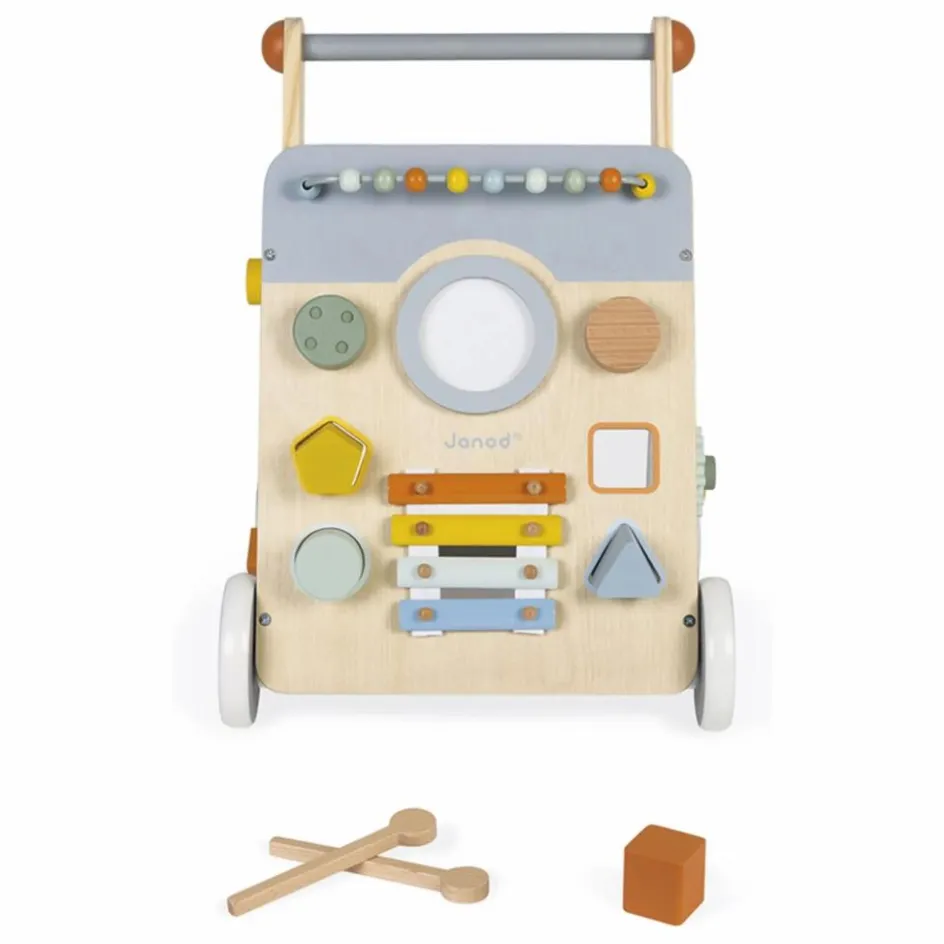 Online Janod Chariot multi-activités Sweet Cocoon Blanc