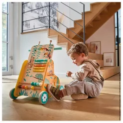 Outlet Janod Chariot Multi-Activités Tropik Multicolore