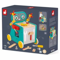 Janod Bricolage*Chariot Robot Brico'Kids