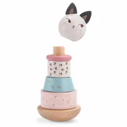 Moulin Roty Chat empilable Après la Pluie || Jouets D'Éveil