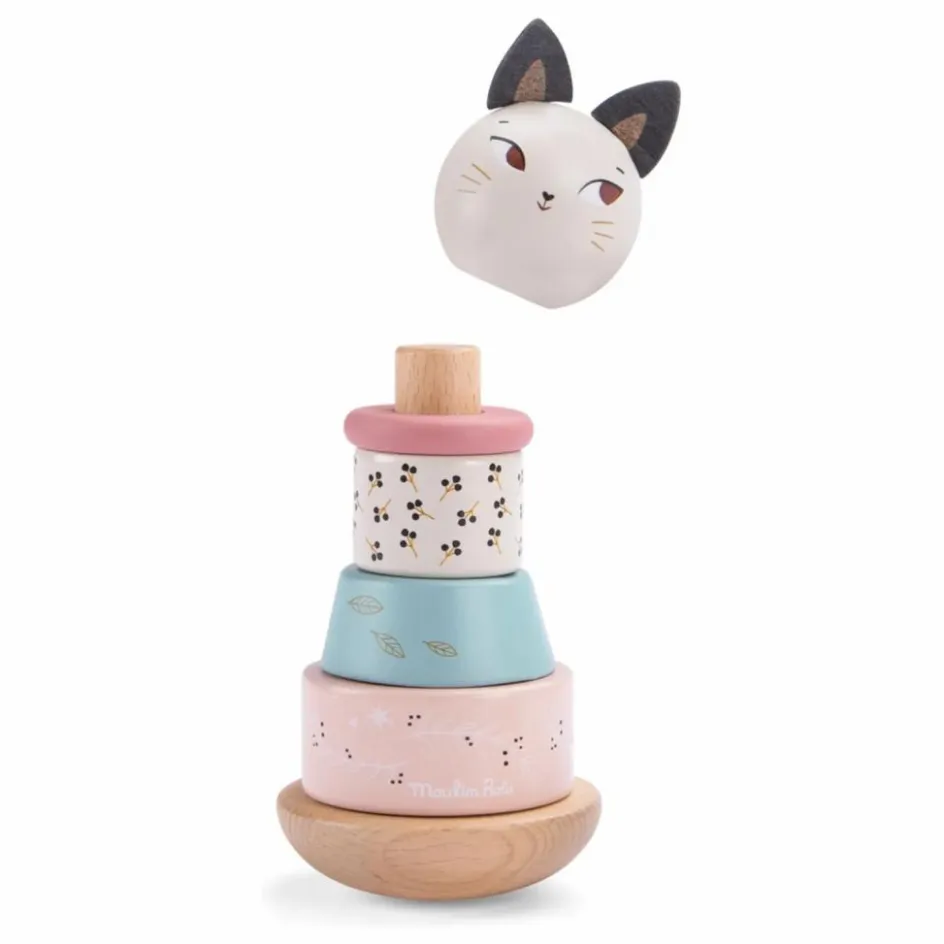 Moulin Roty Chat empilable Après la Pluie || Jouets D'Éveil