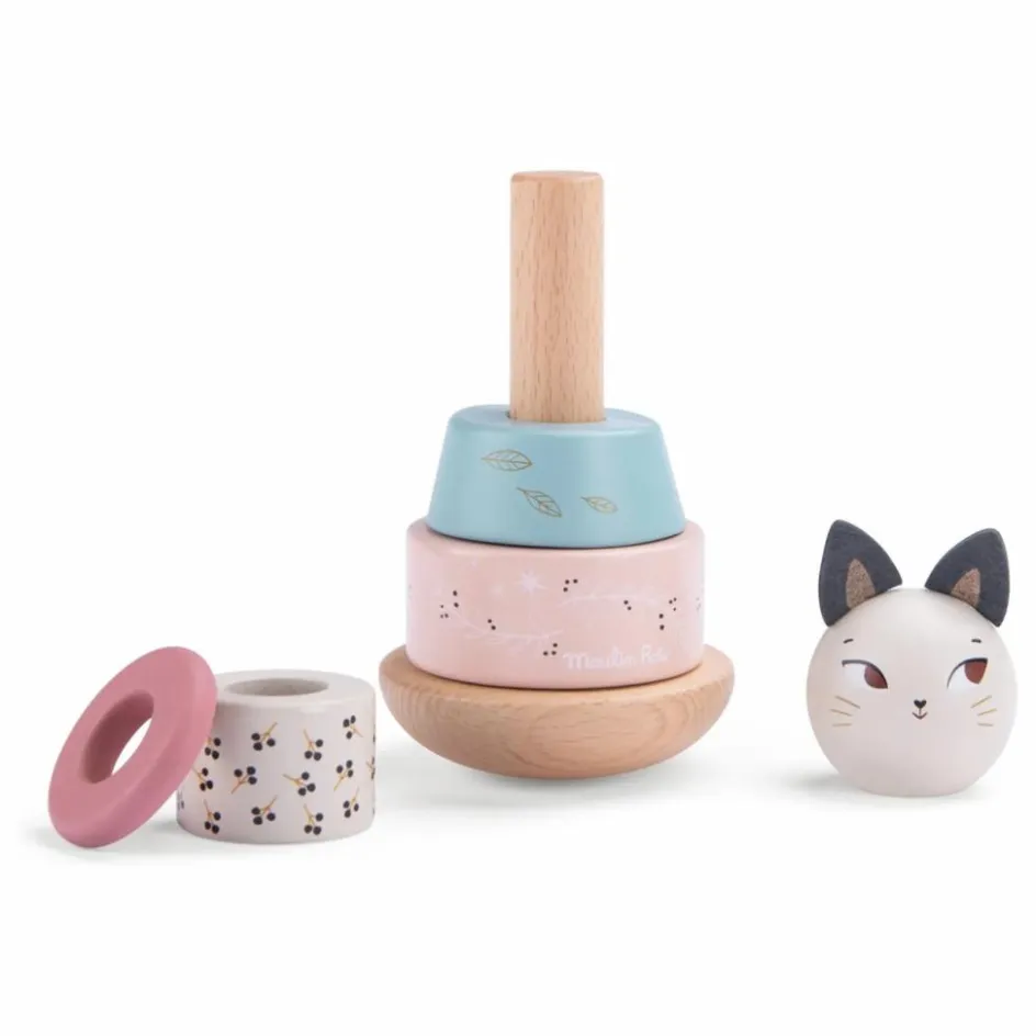 Moulin Roty Chat empilable Après la Pluie || Jouets D'Éveil