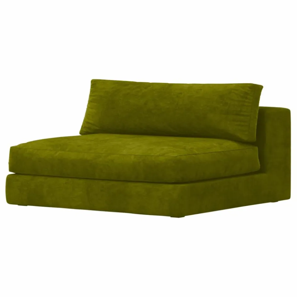 Online Chauffeuse 2 places Bellechasse en velours brut - 120 cm | Canapés, Fauteuils