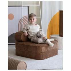Sale Chauffeuse en velours côtelé | Enfant Chaises Enfant