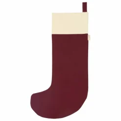 Sale Fabelab Chaussette de Noël Sucre d'Orge | Rouge