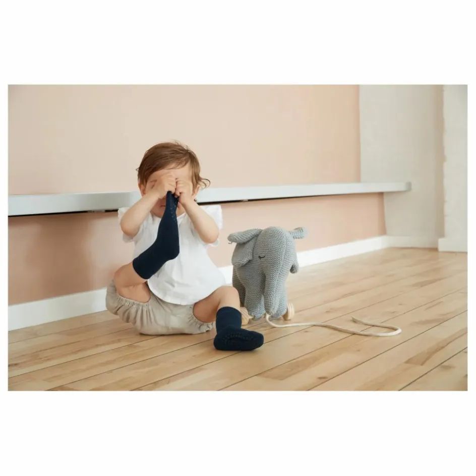 Online GOBABYGO Chaussettes Anti-Dérapantes | Bleu marine