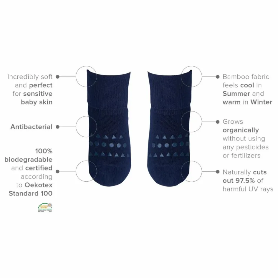 Enfant GOBABYGO Nuit, Sous-Vêtements|Pyjamas, Sous-Vêtements*Chaussettes Anti-Dérapantes Bambou |