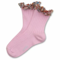 Best Collégien Chaussettes Charlotte Liberty | Rose tendre