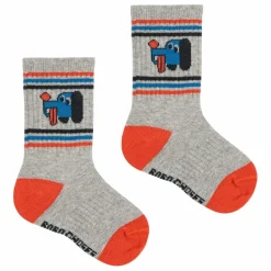 Bobo Choses Chaussettes Chiens Coton Bio | Gris chiné