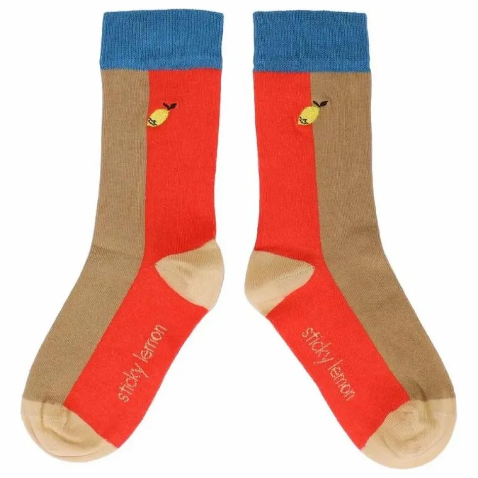 Enfant Sticky Lemon Nuit, Sous-Vêtements|Nuit, Sous-Vêtements*Chaussettes Colorblock |