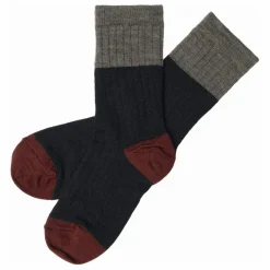 Best FUB Chaussettes Colorblock Laine | Bleu marine