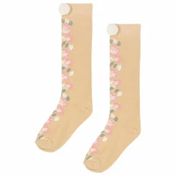 Discount Chaussettes Hautes Chelie Fleurie | Enfant Nuit, Sous-Vêtements|Pyjamas, Sous-Vêtements