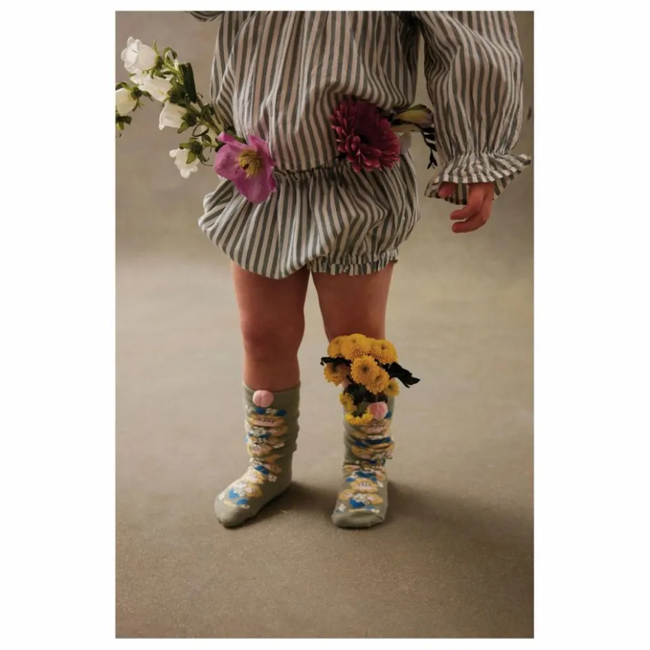 Enfant Louise Misha Nuit, Sous-Vêtements|Pyjamas, Sous-Vêtements*Chaussettes Hautes Chelie Fleurie |