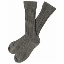 Hot FUB Chaussettes Hautes Laine | Beige foncé