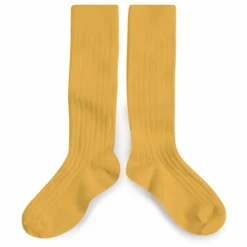 Collégien Chaussettes La Haute | Jaune tournesol