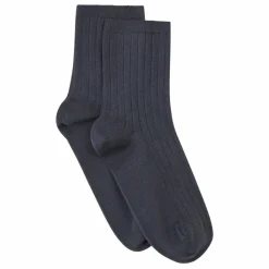 Outlet Collégien Chaussettes La Mini | Gris anthracite