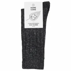 Best Homecore Chaussettes Laine-Soie | Gris anthracite