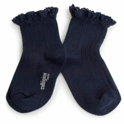 Sale Collégien Chaussettes Lili | Bleu nuit