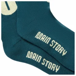 Online Main Story Chaussettes Logo | Vert foncé