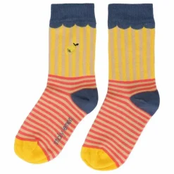 Clearance Sticky Lemon Chaussettes Rayées | Jaune