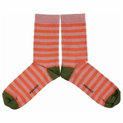 Sale Piupiuchick Chaussettes Rayées | Rose