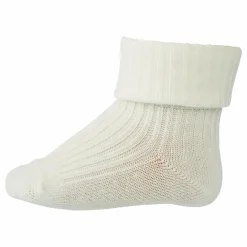 Clearance Mp Denmark Chaussettes Rib en coton | Blanc cassé