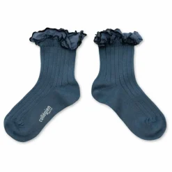 Collégien Chaussettes Suzanne | Bleu foncé
