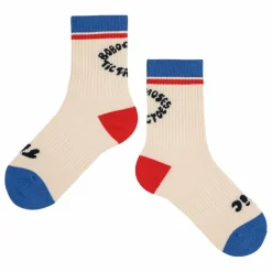 Best Bobo Choses Chaussettes Tic Tac Coton Bio | Beige