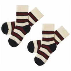 FUB Chaussettes Two-Tone Rayées Laine ||Enfant Nuit, Sous-Vêtements|Nuit, Sous-Vêtements