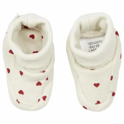 Poudre Organic Chaussons Coton Bio Wakame | Rouge