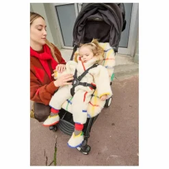 Outlet BINIBAMBA Chaussons en laine mérinos - x Bobo Choses Multicolore
