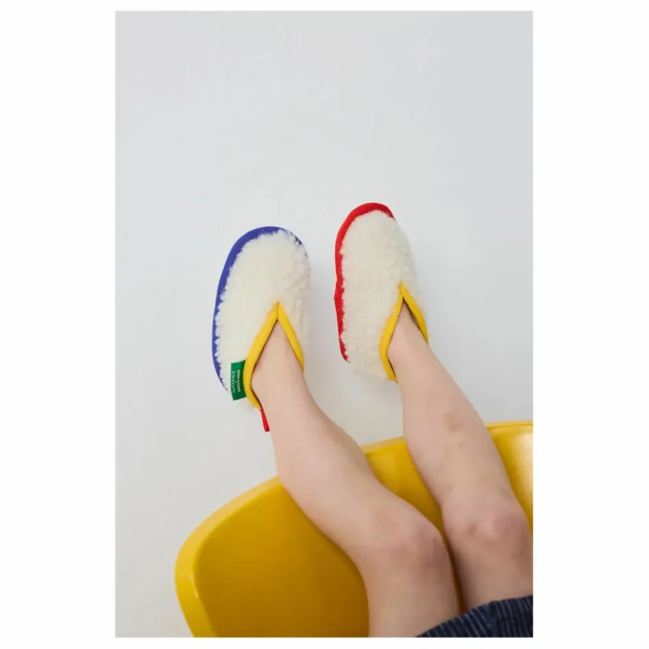 Outlet BINIBAMBA Chaussons en laine mérinos - x Bobo Choses Multicolore