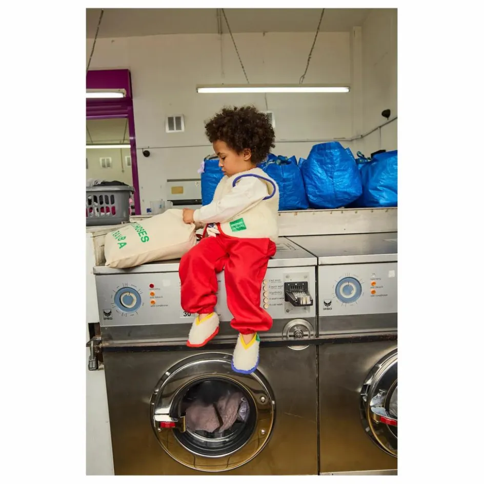 Outlet BINIBAMBA Chaussons en laine mérinos - x Bobo Choses Multicolore
