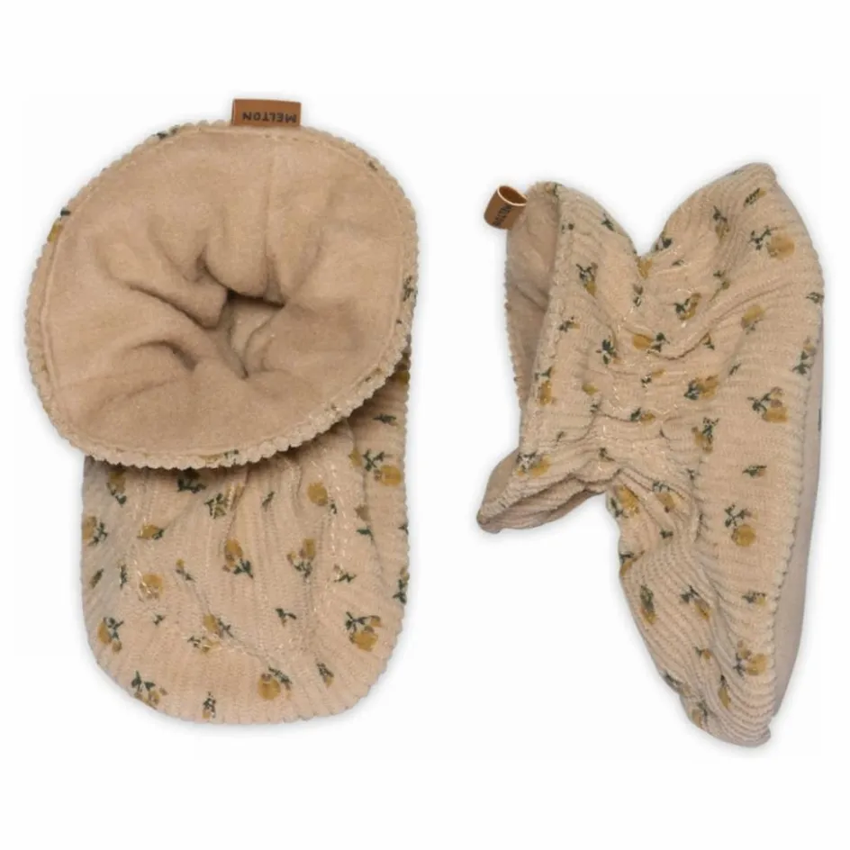 Melton Chaussons Fleuris ||Enfant Chaussons|Chaussons