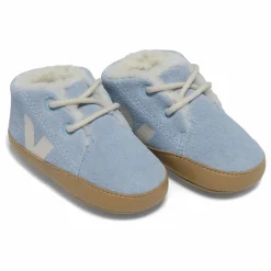 Best Veja Chaussons Fourrées Lacets Baby | Bleu Clair