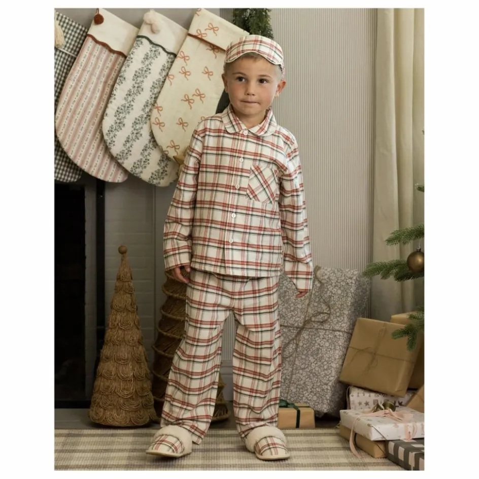 Best Rylee + Cru Chaussons Holiday Flannel | Ecru