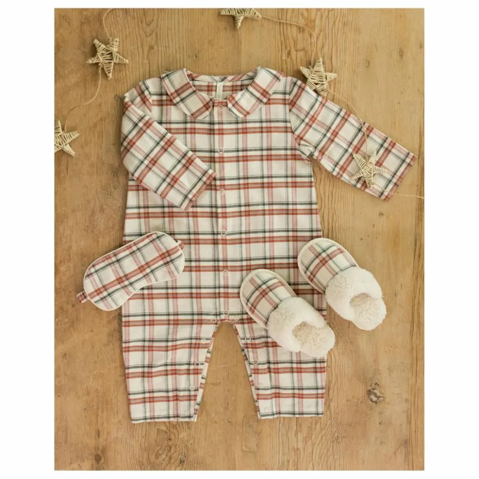 Best Rylee + Cru Chaussons Holiday Flannel | Ecru