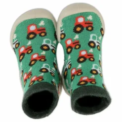 Enfant Collégien Chaussons|Chaussons*Chaussons Kind Farm Tracteurs |