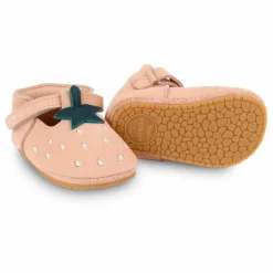 Hot Donsje Chaussons Nanoe Nubuck | Rose pêche