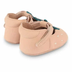Hot Donsje Chaussons Nanoe Nubuck | Rose pêche