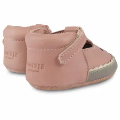 Outlet Donsje Chaussons Nanoe Pastèque Cuir | Rose