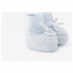 Discount Tartine et Chocolat Chaussons Nœuds | Bleu ciel
